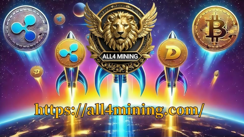 ALL4 Mining: Best Free UK Regulated Bitcoin, Dogecoin and Ripple Cloud Mining Platform