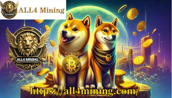 ALL4 Mining Launches Best Free Cloud Mining for Bitcoin (BTC) and Dogecoin (DOGE)
