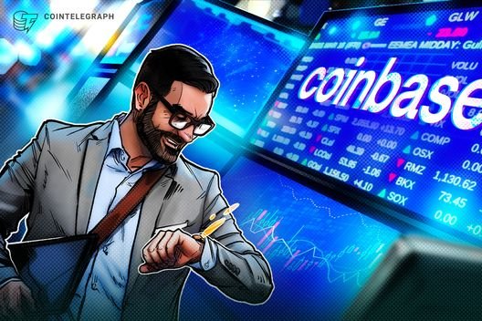 Coinbase stock ‘going vertical’ as it hits new closing high