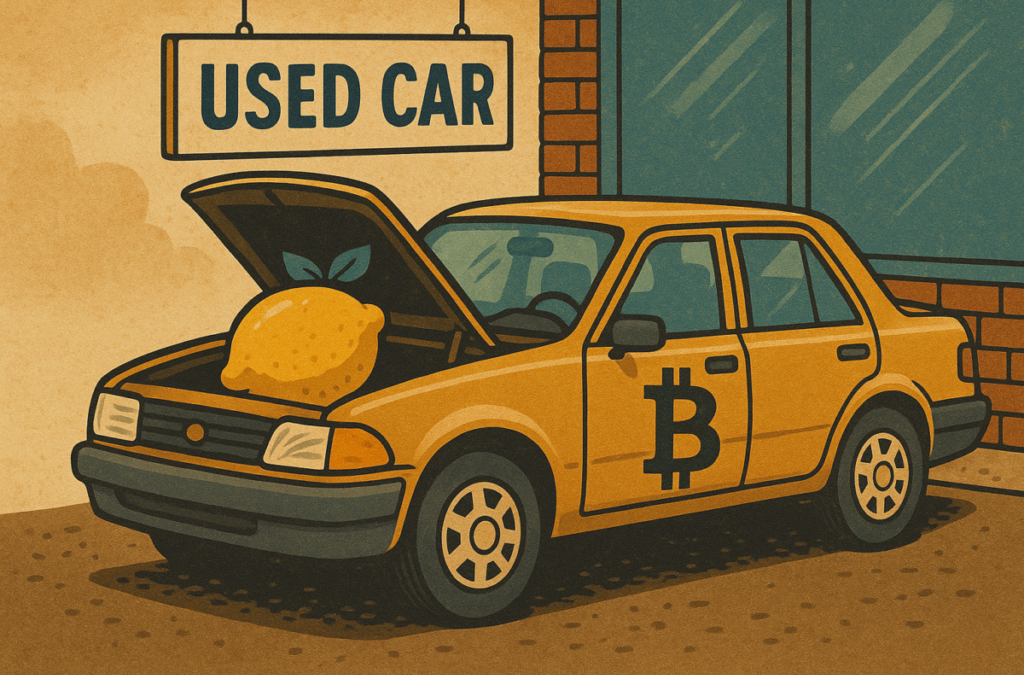 Tokens Are A Lemon Market…Here’s How To Fix It