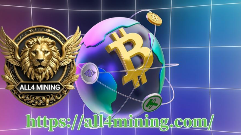 ALL4 Mining Launches User-Friendly Free Cloud Mining Platform to Support Cryptocurrency Enthusiasts Worldwide