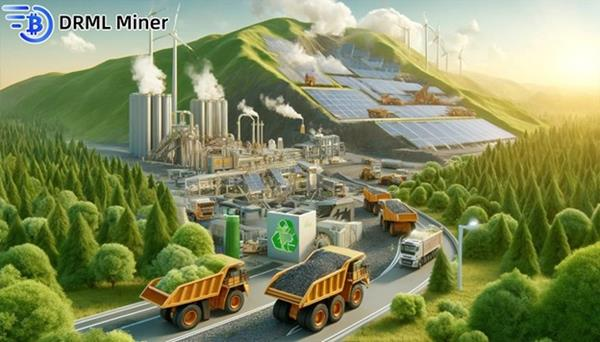 DRML Miner Introduces Renewable Energy-Powered Cloud Mining Platform