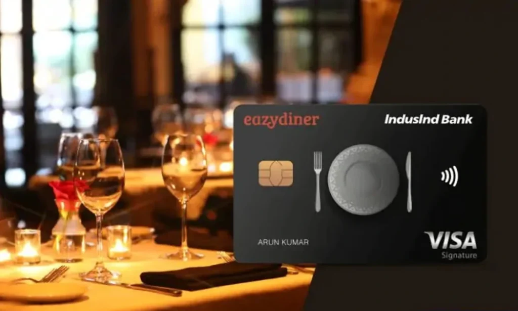 EazyDiner IndusInd Bank Platinum Credit Card