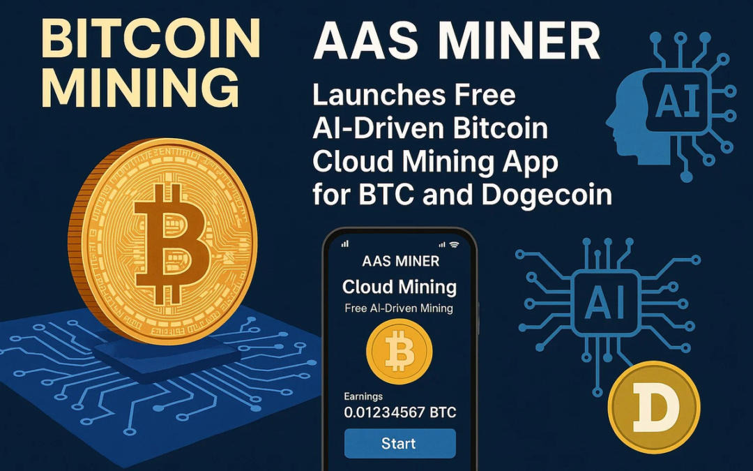 Bitcoin Mining: AASMINER Launches Free AIDriven Bitcoin Cloud Mining App for BTC and Dogecoin