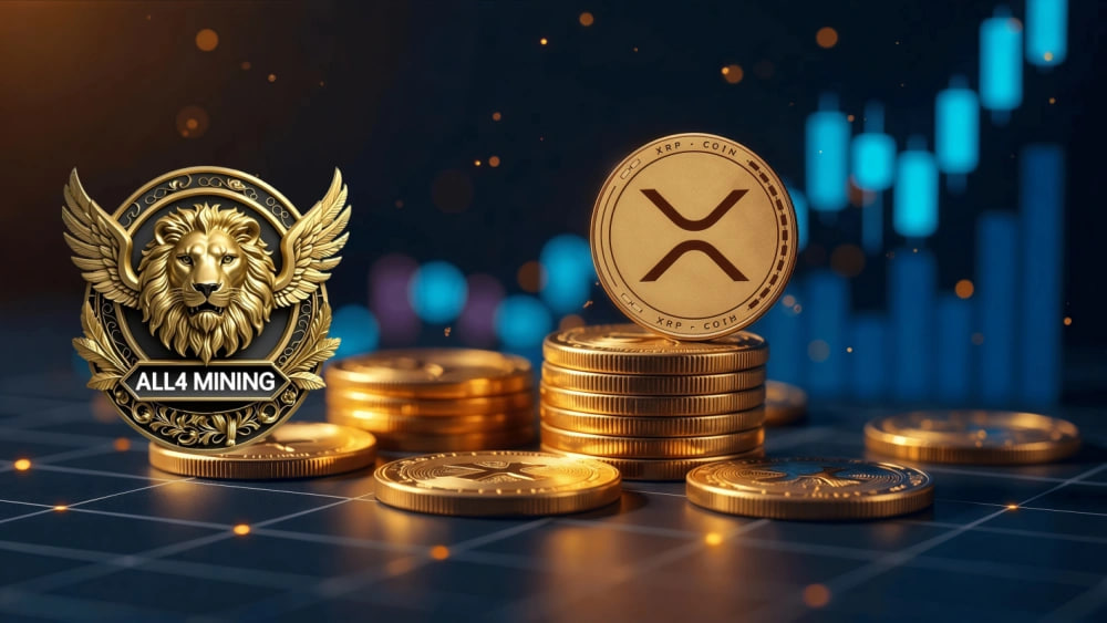 ALL4 Mining Highlights XRP Breakout: Cryptocurrency Surges Past $3, Daily Profits Become Accessible to All