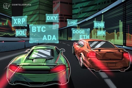 Price predictions 8/18: SPX, DXY, BTC, ETH, XRP, BNB, SOL, DOGE, ADA, LINK