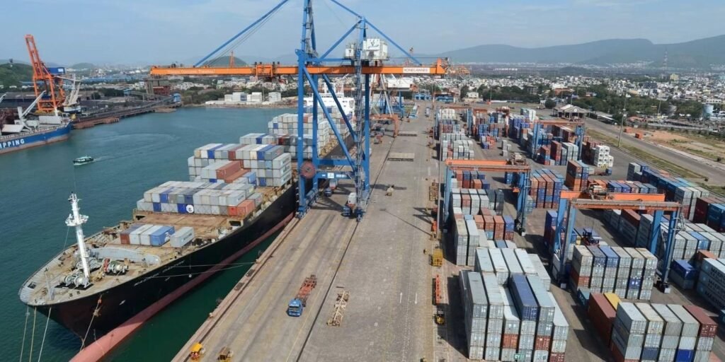 Industrial Area - Haldia Dock Complex, West Bengal - Image