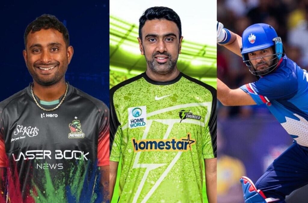 Top 6 Indian IPL Stars Who Played in Overseas T20 Leagues ft. Ravi Ashwin – 2025 Updated