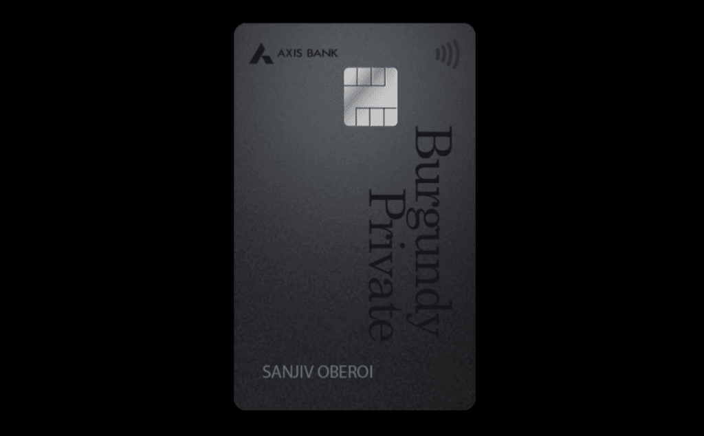 Credit Card - Axis Burgundy Private Credit Card - Image