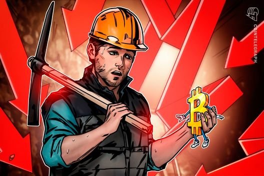 Mining economics tighten as record hashrate meets falling Bitcoin price: Report