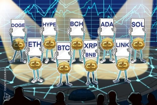 Price predictions 11/28: BTC, ETH, XRP, BNB, SOL, DOGE, ADA, HYPE, BCH, LINK
