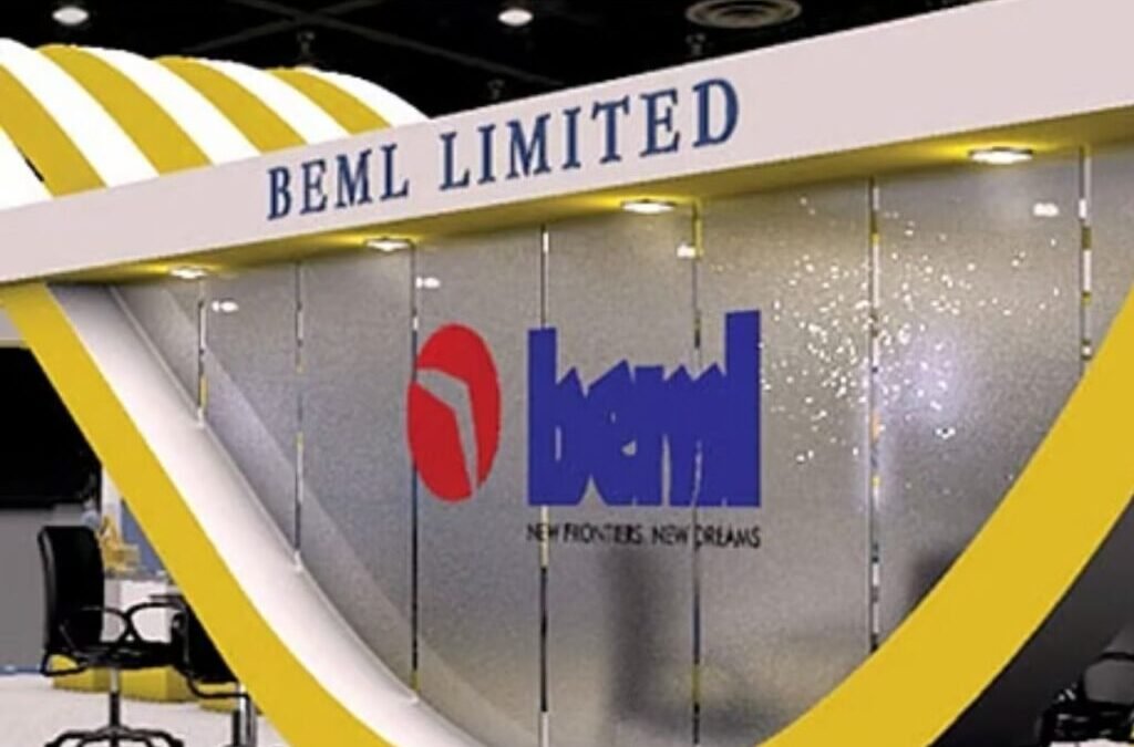 Why is BEML share down 51% today?