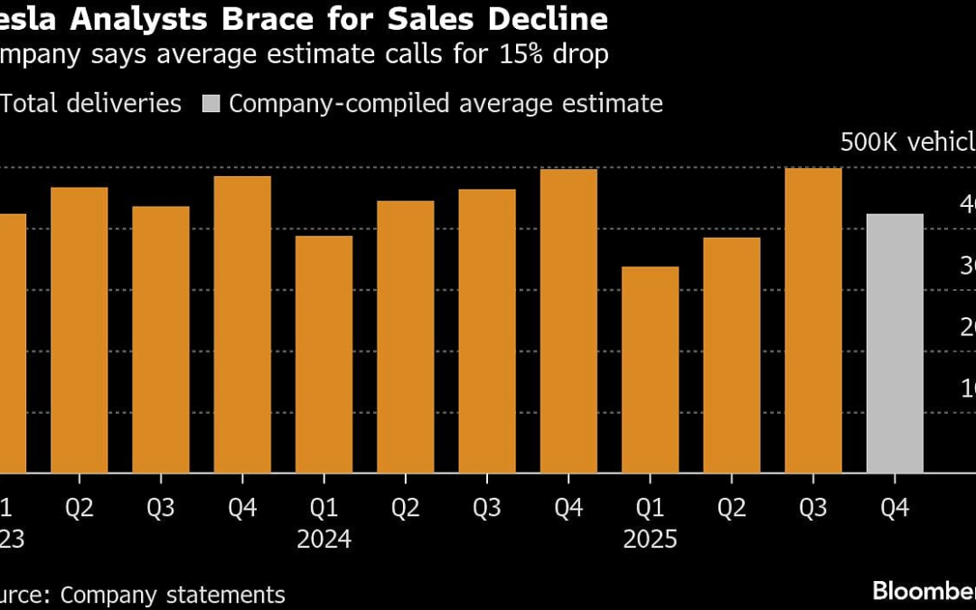 Tesla Broadcasts Downbeat Sales Estimates In Unusual Move
