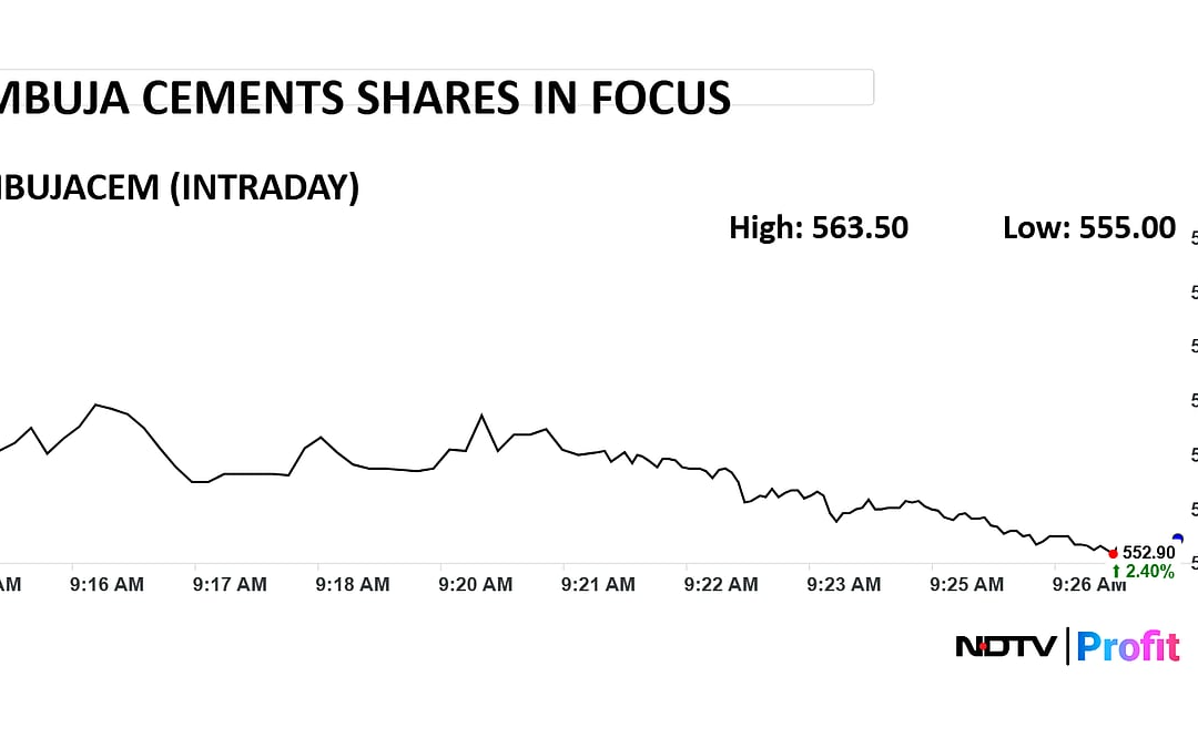 Ambuja Cements Share Price Zooms After Bullish Call From Morgan Stanley — Check Price Target