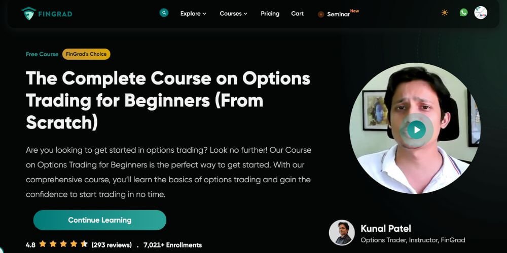 options trading course