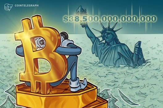 US national debt crosses $38.5T, as Bitcoiners celebrate ‘Genesis Day’