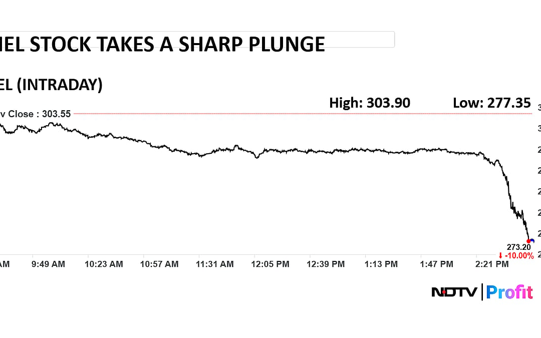 BHEL Shares Fall 10% — Here’s Why Investors Are Selling The PSU Stock