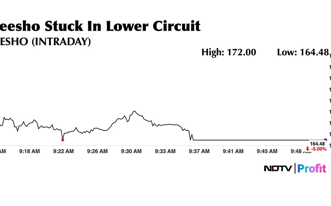 Meesho Trades Near Listing Price As Shares Stuck In Lower Circuit For Second Session