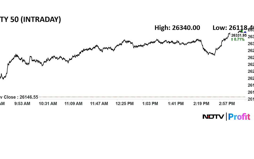 Nifty Hits Record High After A Month Fuelled By Financial, Energy Stocks