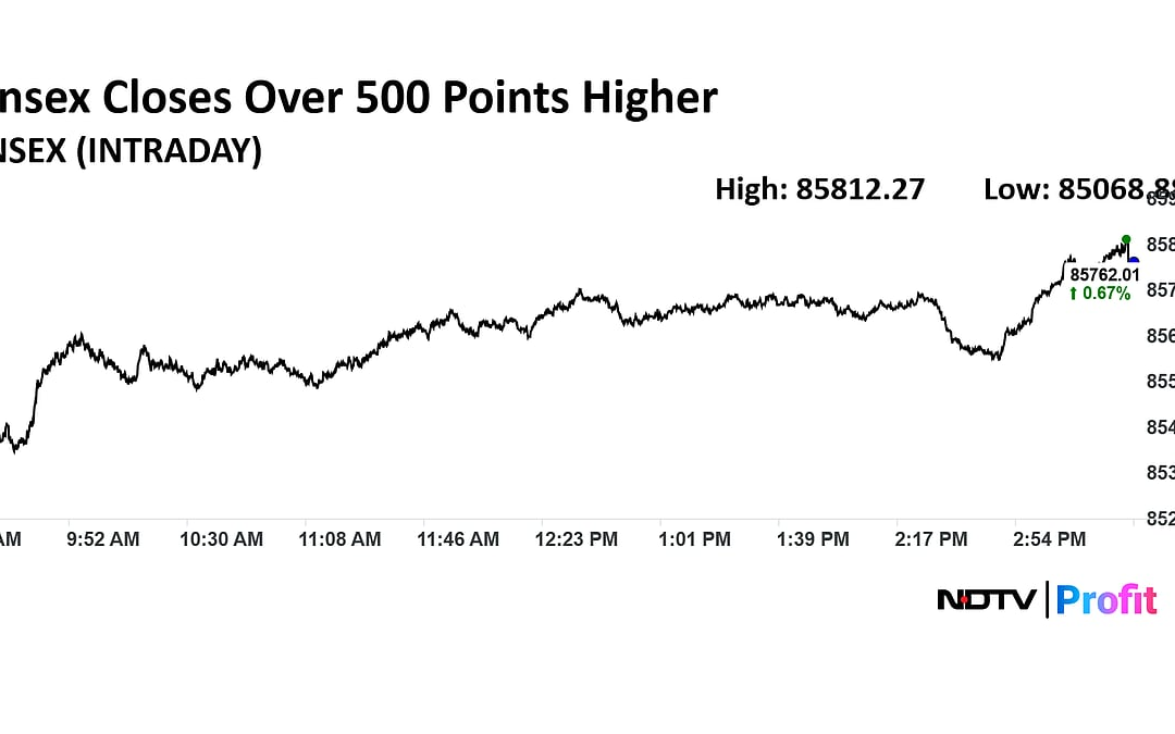 Stock Market Today: Nifty Hits First Record High Of 2026, Sensex Closes Over 500 Points Up
