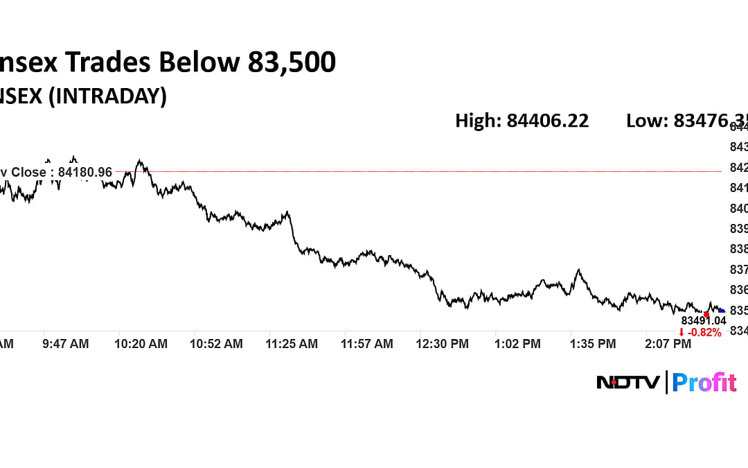 Stock Market Live Updates: Nifty, Sensex At Day’s Lows; IT Sector Trades Flat Ahead Of Q3