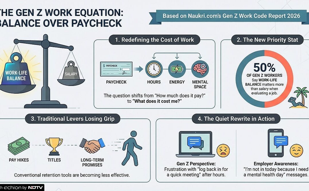 Half Of Gen Z Won’t Take Your Job Without Work-Life Balance, Even With Good Pay