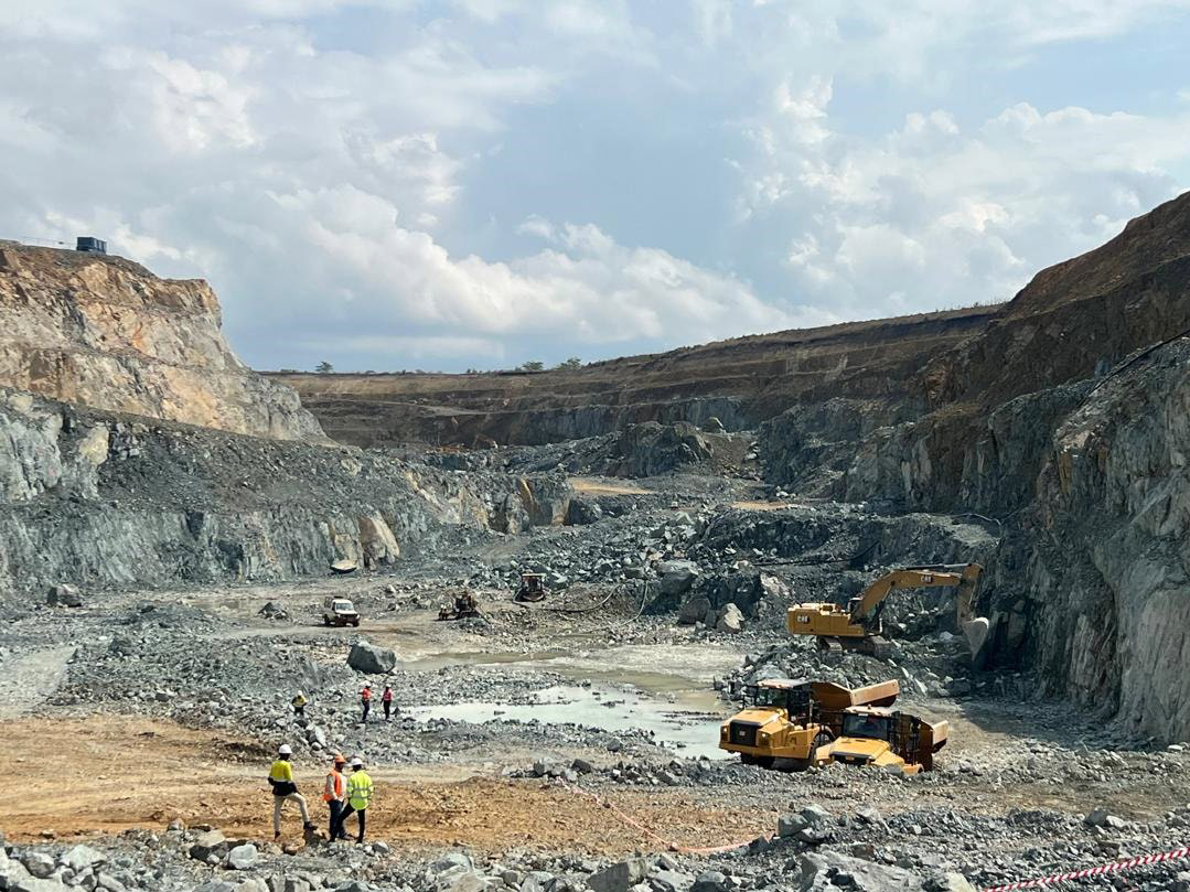 Figure 1: Buckreef Gold's Open Pit Mining Operations