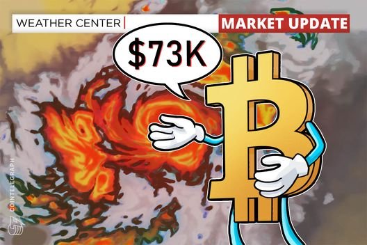 Bitcoin loses $73K as US stocks sell off: Analyst says BTC price action is not ‘abnormal’