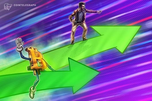 Bitcoin daily gains near 5% as analysis eyes bullish ‘rotation’ from gold