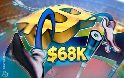 Bitcoin tops $68K after stock market rebound, strong earnings data boost risk appetite