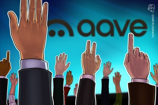 Aave proposal clears first hurdle with 52.6% support amid governance split