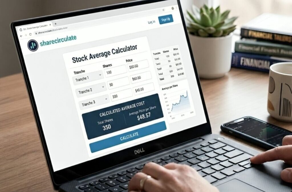 Stock Average Down Calculator