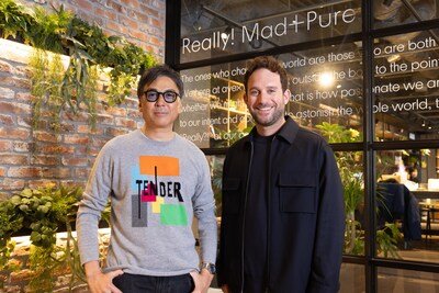 Avex CEO, Katsumi Kuroiwa and Avex Music Group and S10 CEO, Brandon Silverstein. Photo by Hidefumi Hase.